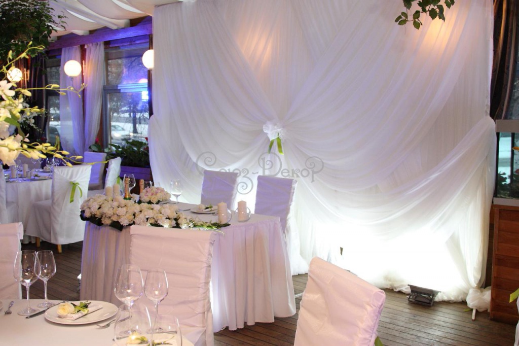 Варианты украшения зала на свадьбу своими руками: стильный дизайн, интересные идеи