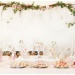 Оформление свадебного стола на персиковой свадьбе