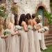 Подружки невесты на свадьбе в стиле rustic
