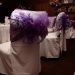 Декор стульев в клубничном оформлении свадьбы