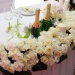 Свадебный интерьер с живыми цветами