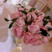 оформление стола на свадьбу цветами