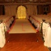 Оформление свадебного зала тканью