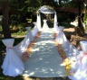 Оформление шатра на свадьбе
