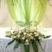 Оформление свадебного стола жениха и невесты в яблочном стиле