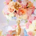Оформление цветами свадебных столов