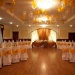 Оформление свадебного зала на осенней оранжевой свадьбе