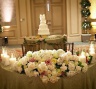 Цветочная композиция на свадебный стол, 110 см