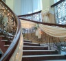 Свадебный декор лестниц