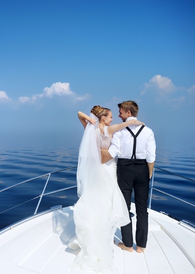 Оформление свадьбы в морском стиле
