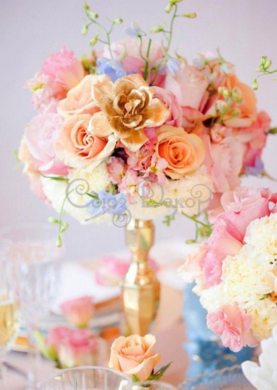 Карамельно-персиковая свадьба